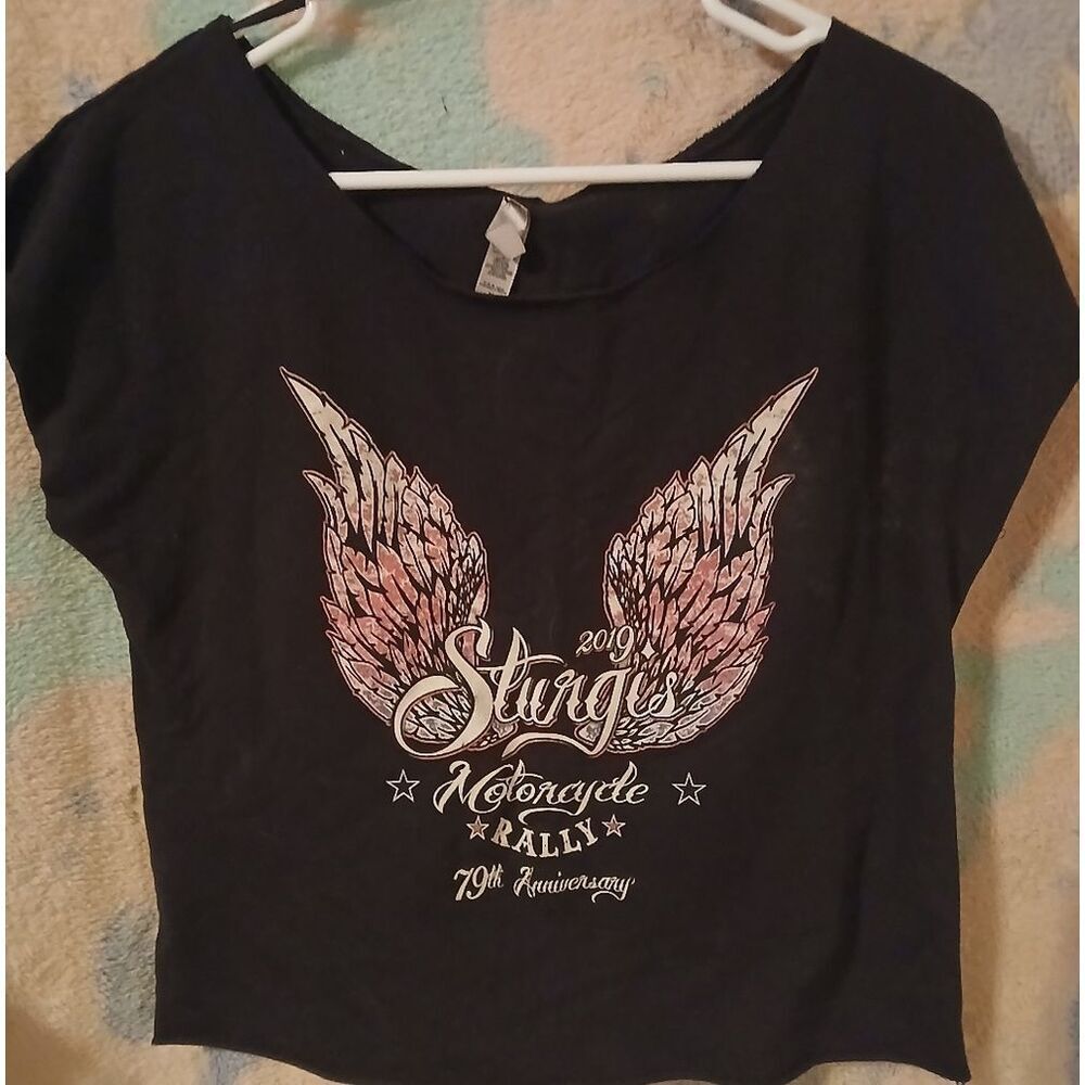 Next Level Sturgis Motorcycle Rally 2019 Cut Off Sweatshirt Size Medium